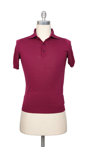 Svevo Parma Burgundy Red Polo