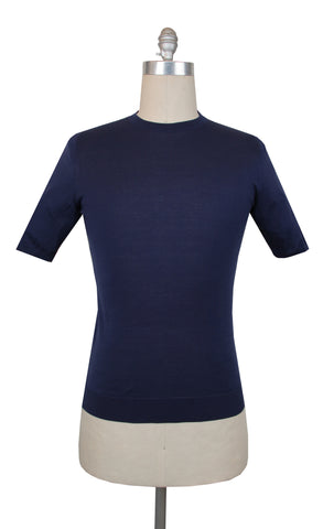 Svevo Parma Navy Blue Crewneck Sweater