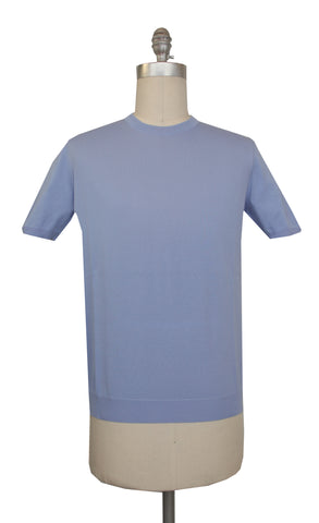 Svevo Parma Light Blue Crewneck Sweater