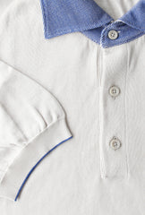 Svevo Parma Light Gray Solid Cotton Blend Polo - (SV39221) - Parent