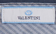 $400 Valentini Sartoria Navy Blue Solid Shorts -  - (VS610251) - Parent