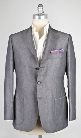 Cesare Attolini Light Gray Sportcoat – Size: 38 US / 48 EU