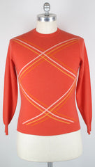 Cesare Attolini Orange Sweater Size S (US) / 48 (EU)