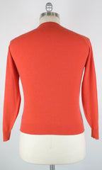 Cesare Attolini Orange Sweater Size S (US) / 48 (EU)