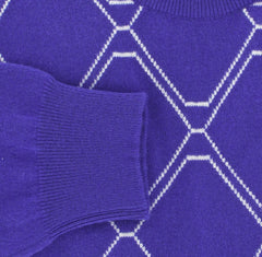 Cesare Attolini Purple Sweater - Crewneck - Small/48 - (B1283)
