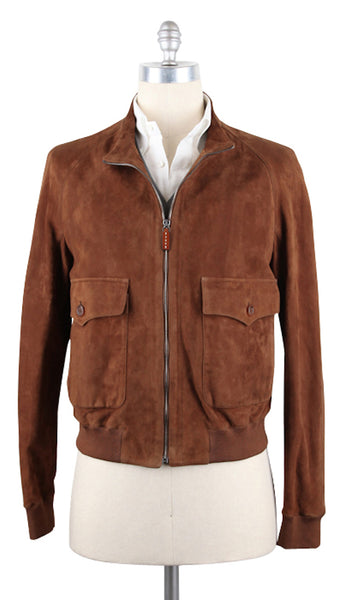 Cesare Attolini Brown Jacket - Zipper Front - Size 40 (US) / 50 (EU)