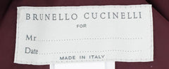 Brunello Cucinelli Burgundy Red Reversible Puffer Vest - (644) - Parent