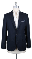 Brunello Cucinelli Navy Blue Cashmere Solid Sportcoat - 40/50 - (LK)