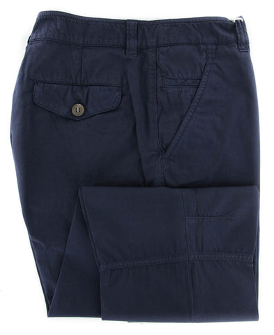 Brunello Cucinelli Navy Blue Pants