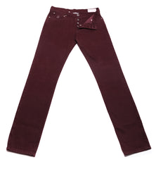 Brunello Cucinelli Burgundy Jeans - Slim - (1120)
