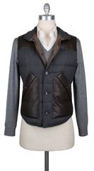 Cucinelli Multi-Colored Wool Blend Fancy Vest - 40/50 - (BC4281231783)