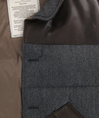 Cucinelli Multi-Colored Wool Blend Fancy Vest - (BC4281231783) - Parent