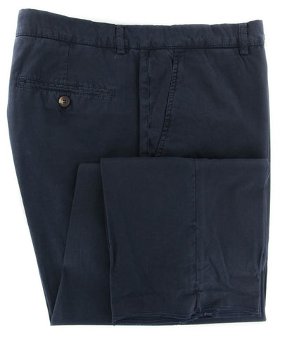 Brunello Cucinelli Navy Blue Pants