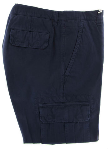 Brunello Cucinelli Navy Blue Pants