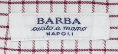 Barba Napoli Burgundy Red Shirt - Slim - 16/41 - (D2U10T0000005)
