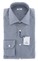 Barba Napoli Black Check Shirt - Slim - (BN20000010U10) - Parent