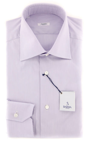 Barba Napoli Purple Shirt - Slim