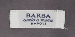 Barba Napoli Gray Solid Shirt - Slim - (BN238080310) - Parent