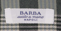 Barba Napoli Green Plaid Cotton Shirt - Slim - (805) - Parent