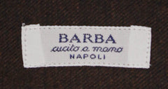 Barba Napoli Brown Solid Cotton Shirt - Slim - (851) - Parent