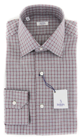 Finamore Napoli Gray Shirt - Slim