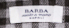 Barba Napoli Brown Plaid Cotton Shirt - Slim - (807) - Parent