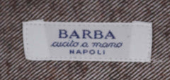 Barba Napoli Brown Solid Cotton Shirt - Slim - (814) - Parent