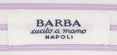 Barba Napoli Lavender Purple Shirt - Slim - 16/41 - (D2U10T350902)