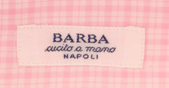 Barba Napoli Pink Plaid Shirt - Slim - (BND2U1101U10) - Parent