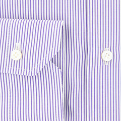 Barba Napoli Purple Striped Shirt - Slim - (D2U1677U10T) - Parent