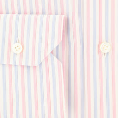 Barba Napoli Pink Striped Shirt - Slim - (D2U2888U10T) - Parent