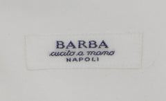 Barba Napoli White Solid Cotton Shirt - Full - (824) - Parent