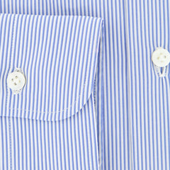 Barba Napoli Blue Striped Shirt - Extra Slim - (I14536513U13R) - Parent