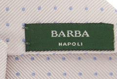 Barba Napoli Pink Polka Dot Silk Tie (10010)