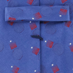 Barba Napoli Blue Geometric Silk Tie (1921)