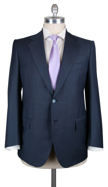 Cesare Attolini Blue Super 150's Suit - (K20PUB3A10WA72B21C4) - Parent
