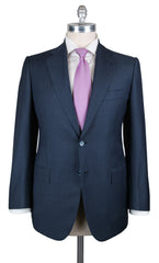 Cesare Attolini Blue 150's Suit - (AUK20PUB3A10WA72B21R6) - Parent