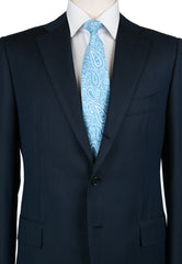Cesare Attolini Navy Blue Suit - (AUK30PUB3A11WA45B33R6) - Parent