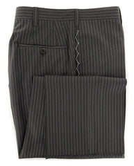 Cesare Attolini Dark Brown Striped Suit - (CA815174) - Parent
