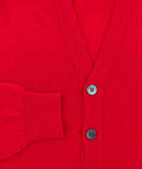 Cesare Attolini Red Sweater - Cardigan - (KW109T12POP) - Parent