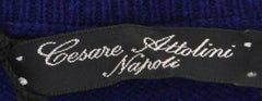 Cesare Attolini Blue Sweater - V-Neck - (KW109T21184) - Parent