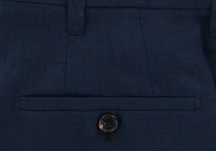Cesare Attolini Dark Blue Pants - Slim - (CAPUW0S10LA07B31) - Parent