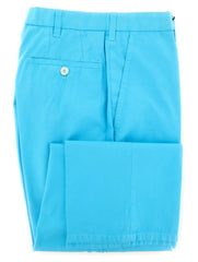 Cesare Attolini Light Blue Solid Pants - Slim - 30/46 - (CAS10CA17T21)