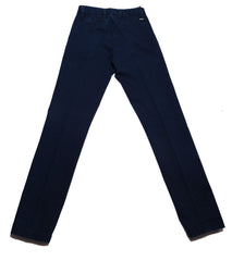 Cesare Attolini Denim Blue Solid Jeans - Slim - (CA409282021) - Parent