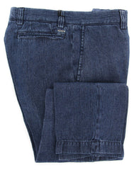 Attolini Denim Blue Vintage Wash Pants - Slim - (CA1220B1B15) - Parent