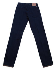 Cesare Attolini Denim Blue Solid Jeans - Slim - (1173) - Parent