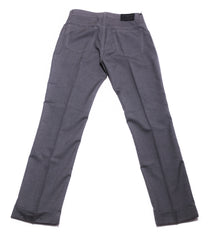 Cesare Attolini Gray Solid Jeans - Slim - (1090) - Parent