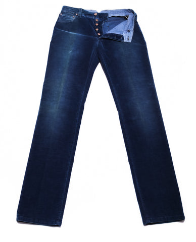 Cesare Attolini Denim Blue Jeans - Slim