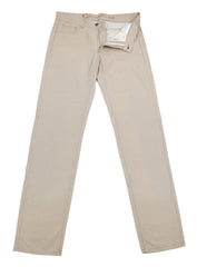 Canali Beige Solid Pants - Slim - 40/56 - (915009062388)