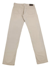 Canali Beige Solid Pants - Slim - (915009062388) - Parent